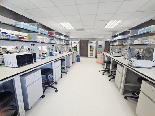 HKJCGHI laboratory features state-of-the-art facilities.
 